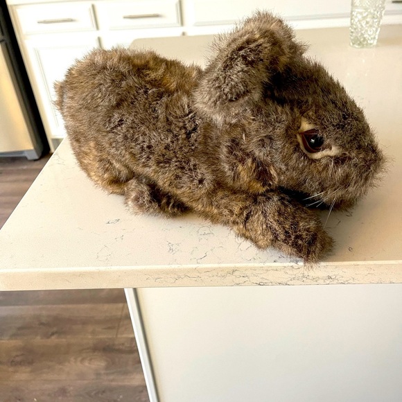 Ditz design Easter rabbit realistic like new condition - Picture 2 of 4